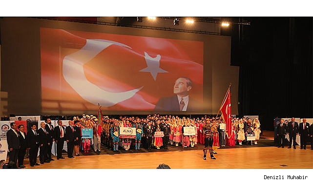 HALK OYUNLARI ŞÖLENİ DENİZLİ'DE GERÇEKLEŞTİ