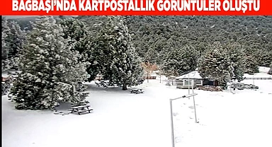 KAR, KARTPOSTALLIK GÖRÜNTÜLER OLUŞTURDU