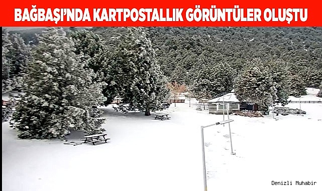 KAR, KARTPOSTALLIK GÖRÜNTÜLER OLUŞTURDU