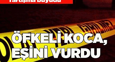 KARISINI POMPALI TÜFEKLE VURDU