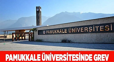 Pamukkale Üniversitesinde grev