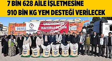Üreticilere yem desteği başladı