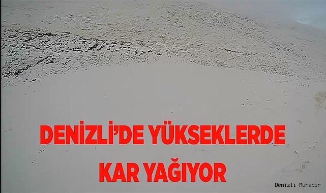 YÜKSEKLERDE KAR YAĞIYOR