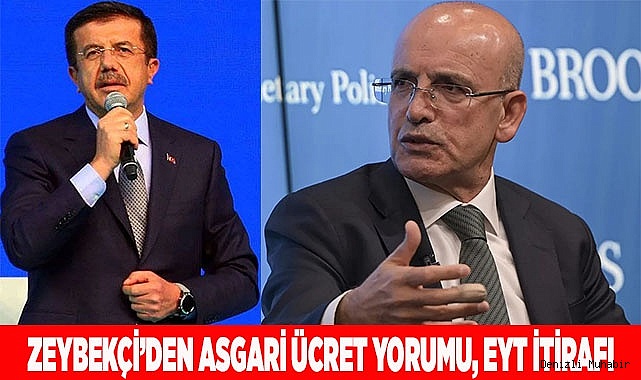 Zeybekçi'den asgari ücret yorumu ve  EYT itirafı