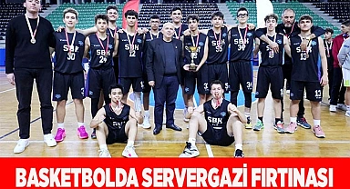 Basketbolda Servergazi Fırtınası