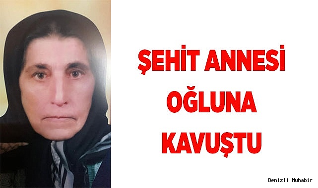 Bingöl şehidinin annesi hayatını kaybetti