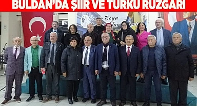 Buldan’da şiir ve türkü rüzgarı