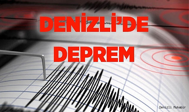 Denizli'de 4.0 şiddetinde deprem