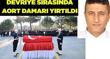 DEVRİYE SIRASINDA AORT DAMARI YIRTILDI