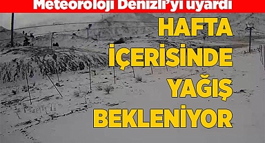 HAFTA İÇERİSİNDE YAĞIŞ BEKLENİYOR