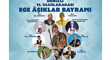 Halk ozanları Denizlililer için çalıp söyleyecek