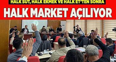 HALK SÜT, HALK EKMEK VE HALK ET’TEN SONRA HALK MARKET YOLDA