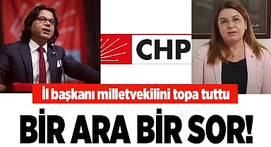 İL BAŞKANINDAN MİLLETVEKİLİNE: BİR ARA BİR SOR!