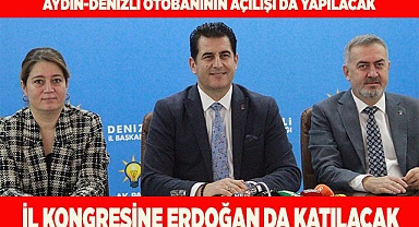İL KONGRESİNE ERDOĞAN DA KATILACAK