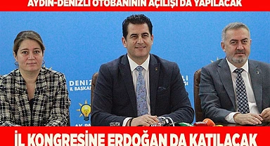 İL KONGRESİNE ERDOĞAN DA KATILACAK