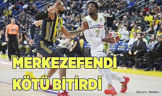 Merkezefendi Basket kötü bitirdi