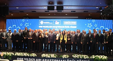 OSB'NİN YILDIZLARI ARAŞTIRMASI'NDAN DENİZLİ OSB'YE ÖDÜL