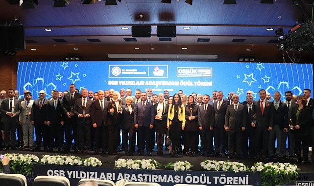 OSB'NİN YILDIZLARI ARAŞTIRMASI'NDAN DENİZLİ OSB'YE ÖDÜL