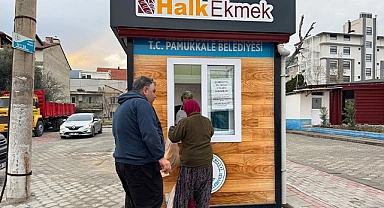 PAMUKKALE’DE 8’İNCİ HALK EKMEK BÜFESİ AÇILDI