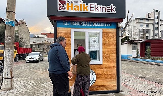 PAMUKKALE’DE 8’İNCİ HALK EKMEK BÜFESİ AÇILDI