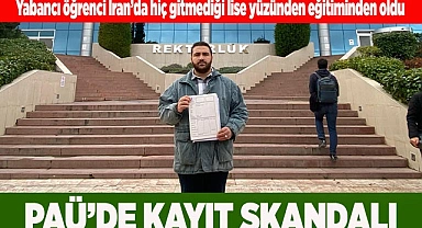 PAÜ’de kayıt skandalı