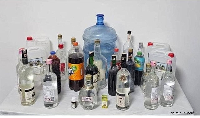 Piyasaya sahte alkol sokmak isteyen şahıs jandarmaya yakalandı