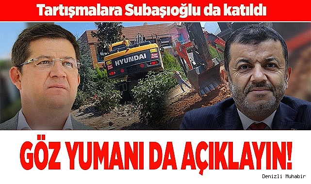 TARTIŞMALARA SUBAŞIOĞLU DA KATILDI