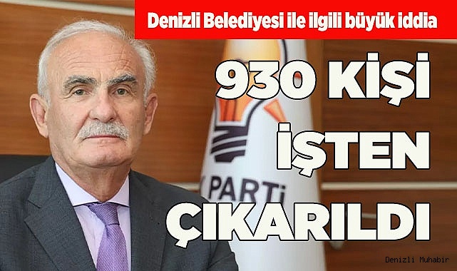 YILMAZ: "930 KİŞİ İŞTEN ÇIKARILDI"