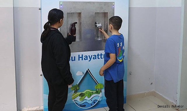 10 OKULA STERİL İÇME SUYU ÜNİTELERİ YERLEŞTİRİLDİ