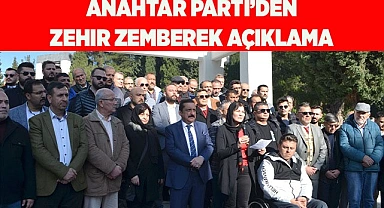 Anahtar Parti’den zehir zemberek açıklama
