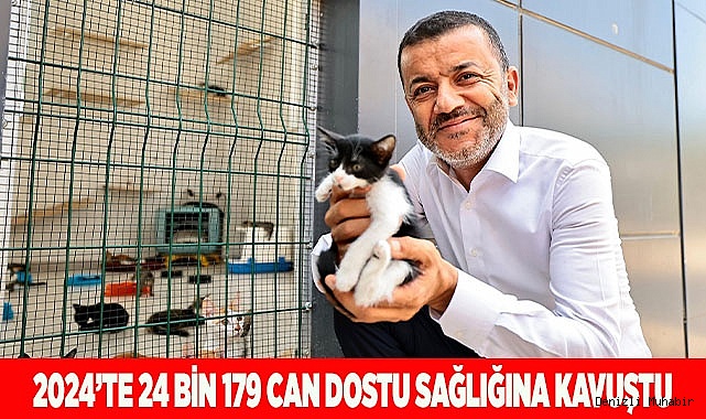Denizli Büyükşehir 2024’te 24 bin 179 can dostu sağlığına kavuşturdu