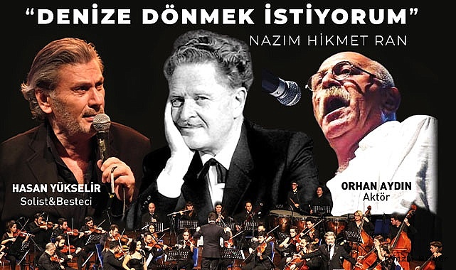 Denizli Büyükşehir’den Nazım Hikmet’in doğumunun 123. yılına özel iki etkinlik