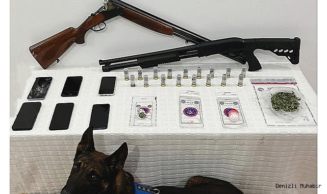 Denizli’de uyuşturucu tacirlerine operasyon
