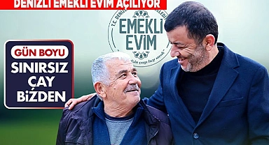 Denizli Emekli Evim hizmete açılıyor