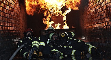 Denizli İtfaiyesinden rekor mesai: 7.497 olayda hayat kurtardılar