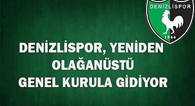 Denizlispor'da Genel Kurul kararı