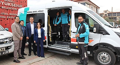 İLİMİZE 1 ADET UMKE PERSONEL TAŞIMA ARACI TAHSİS EDİLDİ