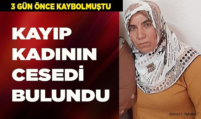 Kayıp kadının cansız bedeni, karşı komşusunun bahçesindeki çuvalda bulundu