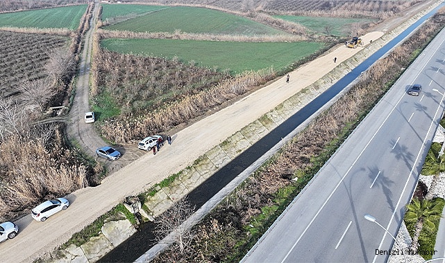 PAMUKKALE BELEDİYESİ’NDEN 3 MAHALLEYE ARAZİ YOLU DESTEĞİ