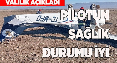 PİLOTUN SAĞLIK DURUMU İYİ