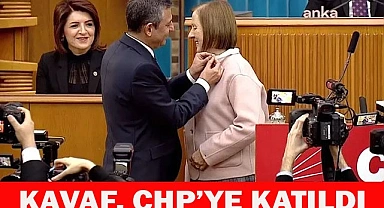 Selma Aliye Kavaf CHP’ye katıldı