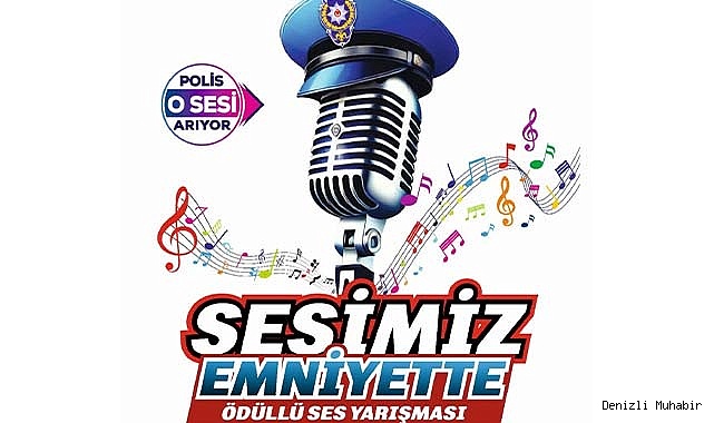 ‘Sesimiz Emniyette’ ses yarışması başladı