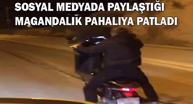 Sosyal medyada paylaştığı magandalık pahalıya patladı