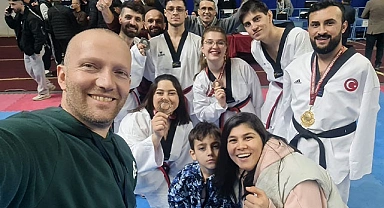 TAEKWONDO’DA FATİH GÜLTEKİN’DEN YILIN İLK ALTIN MADALYASI