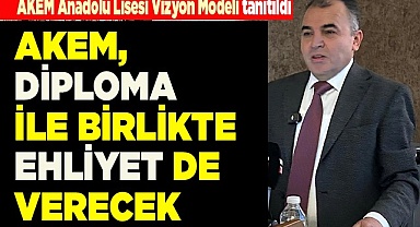 AKEM Lisesi, Diploma ile Birlikte Ehliyet de Verecek