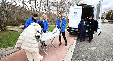 Büyükşehir beslenme yardımlarına devam ediyor