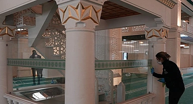 Büyükşehir’den ramazan öncesi camilere temizlik desteği