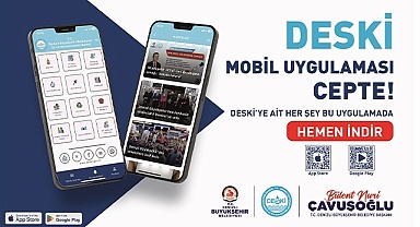 Büyükşehir DESKİ’den mobil uygulama