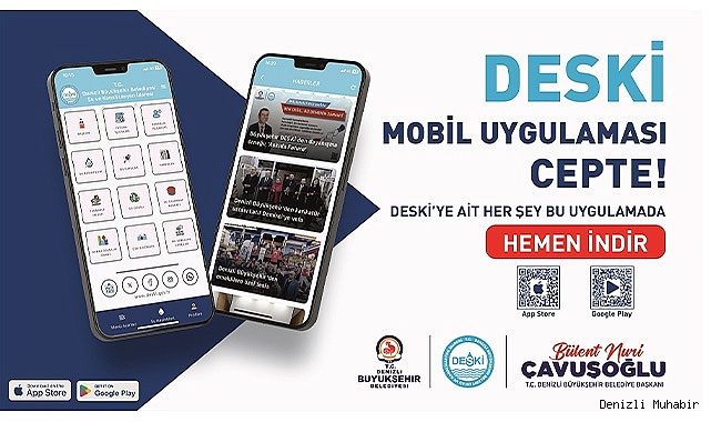 Büyükşehir DESKİ’den mobil uygulama