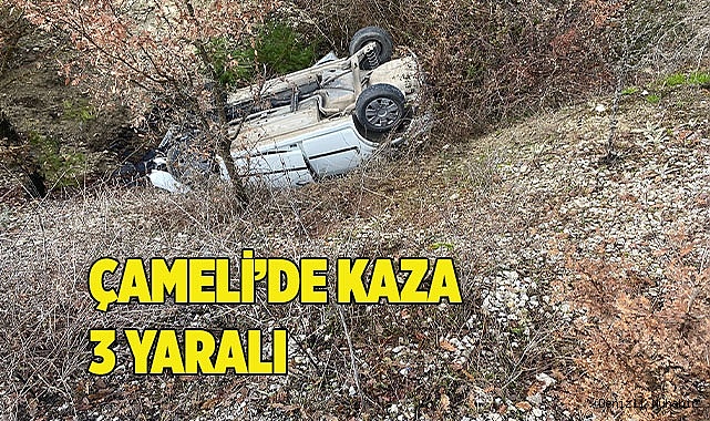 Çameli kirazlıyayla'da trafik kazası